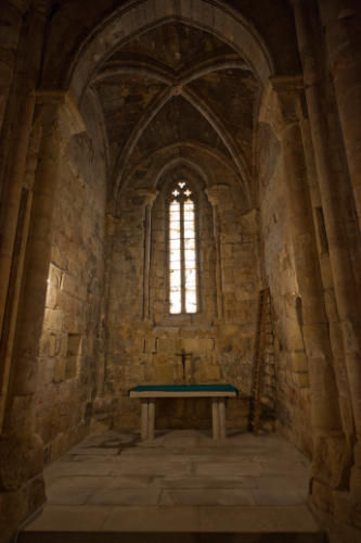 Capilla brazo sur monasterio Benifassa